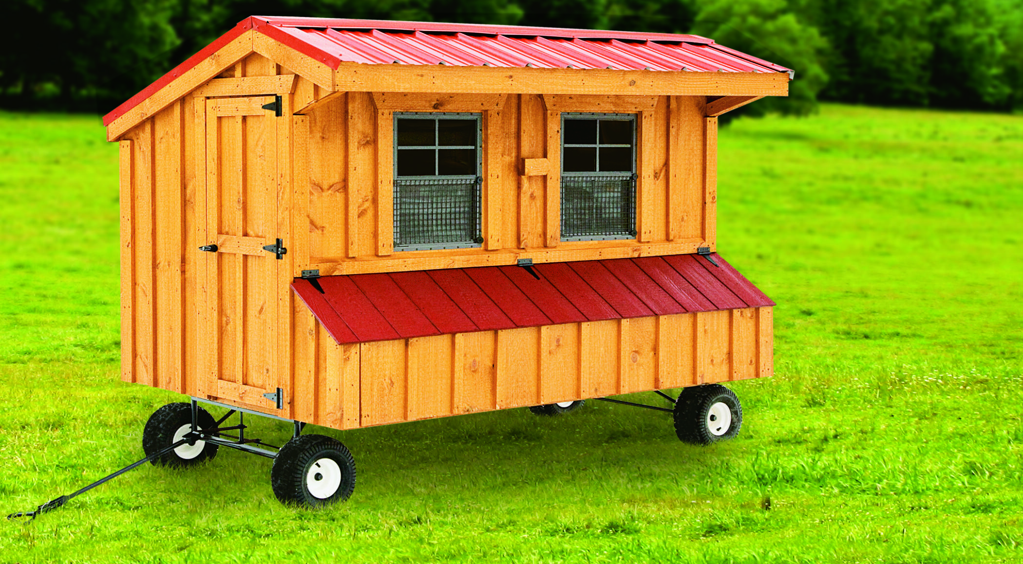 4x8 Quaker wheel system