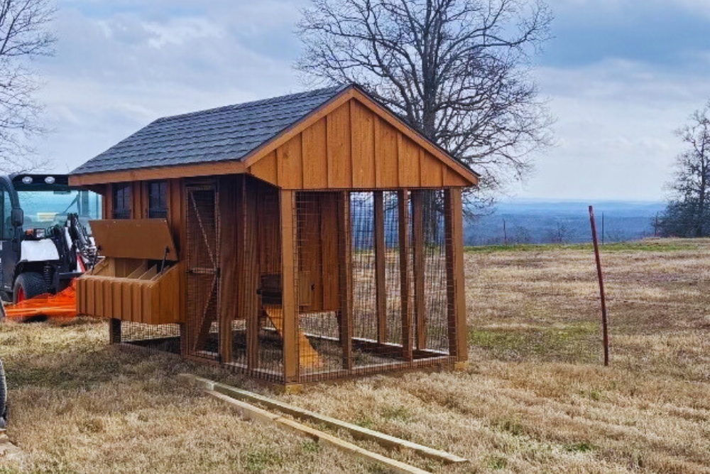 6x12 story coop combinations coop