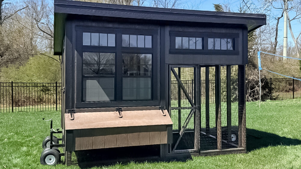 7x12 Lean To Coop in Hillsborough NJ 2