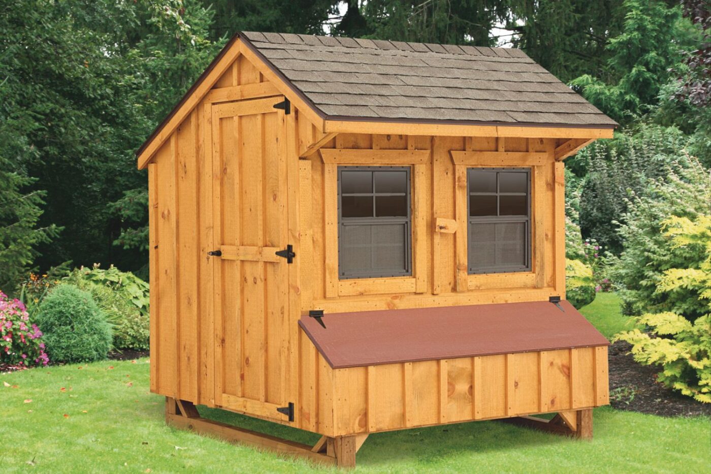 board and batten quaker coop chicken coops in alabama