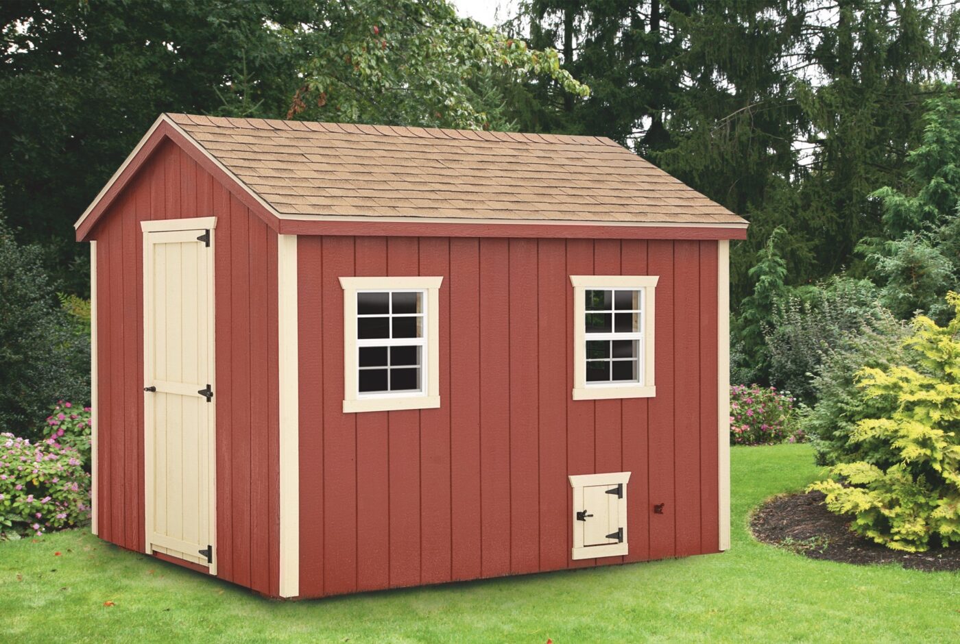 a frame chicken coops in Kansas