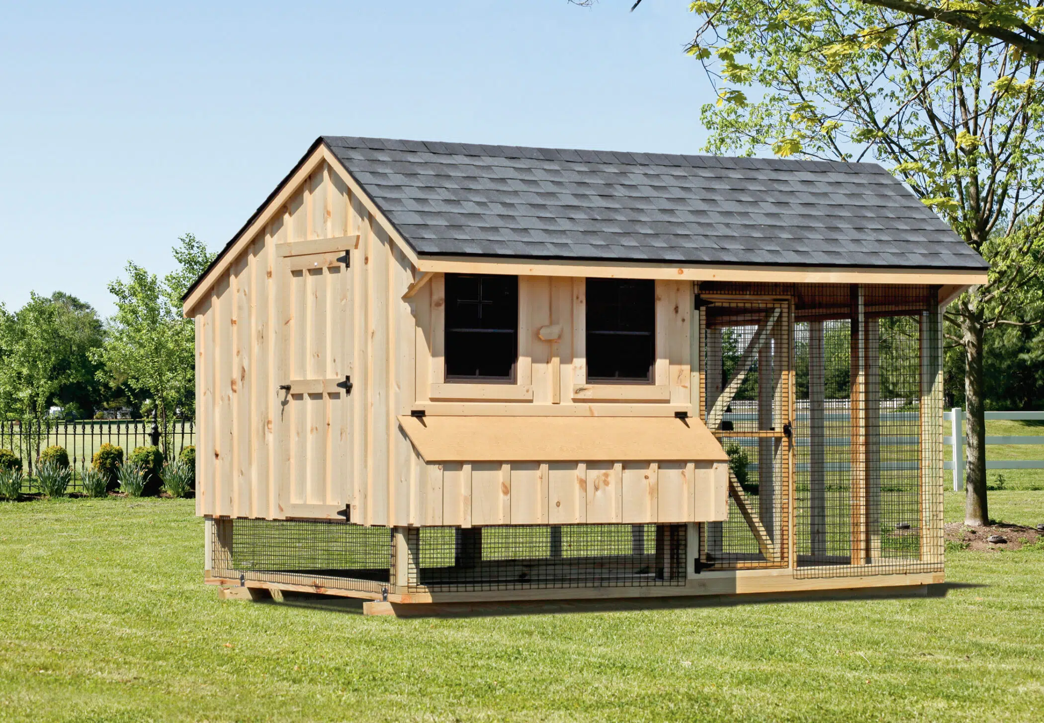 tan wooden chicken coops for sale in Charlotte NC