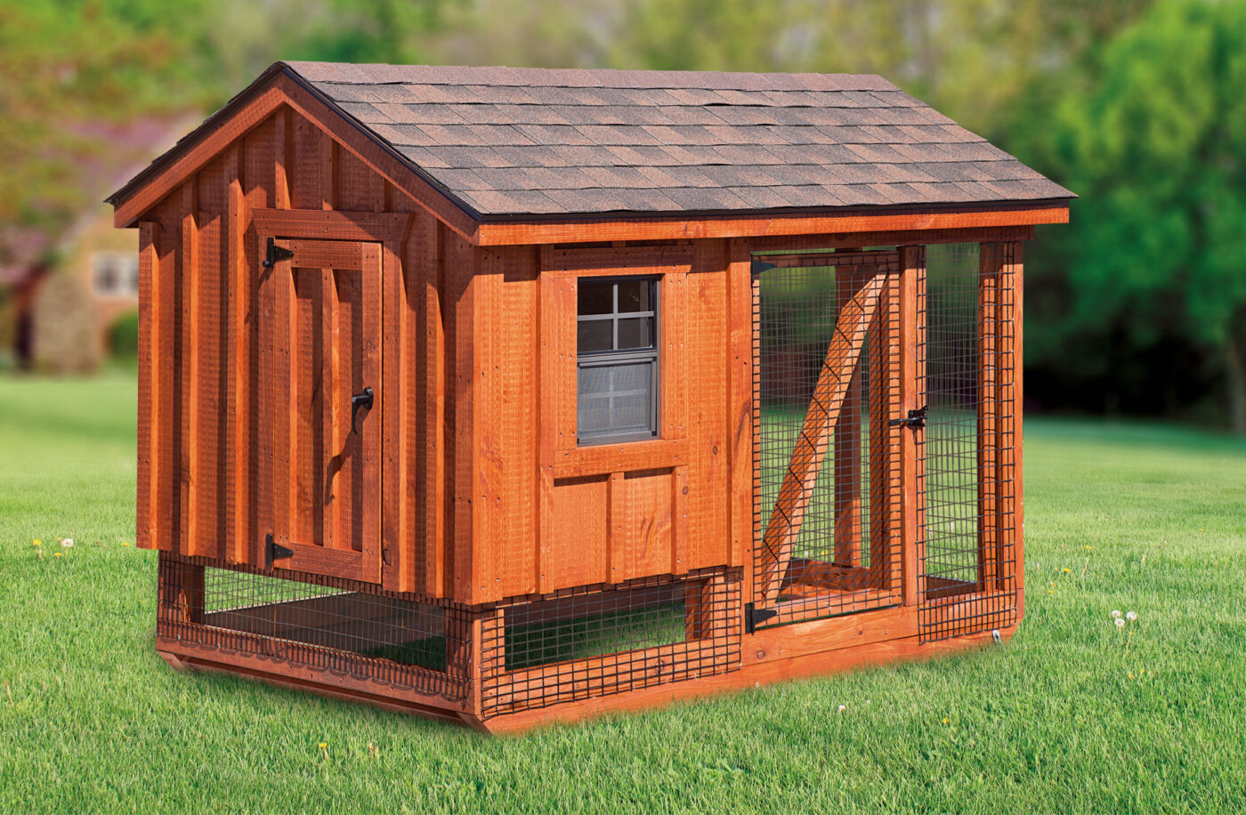 wooden combination chicken coops for sale in Greensboro NC