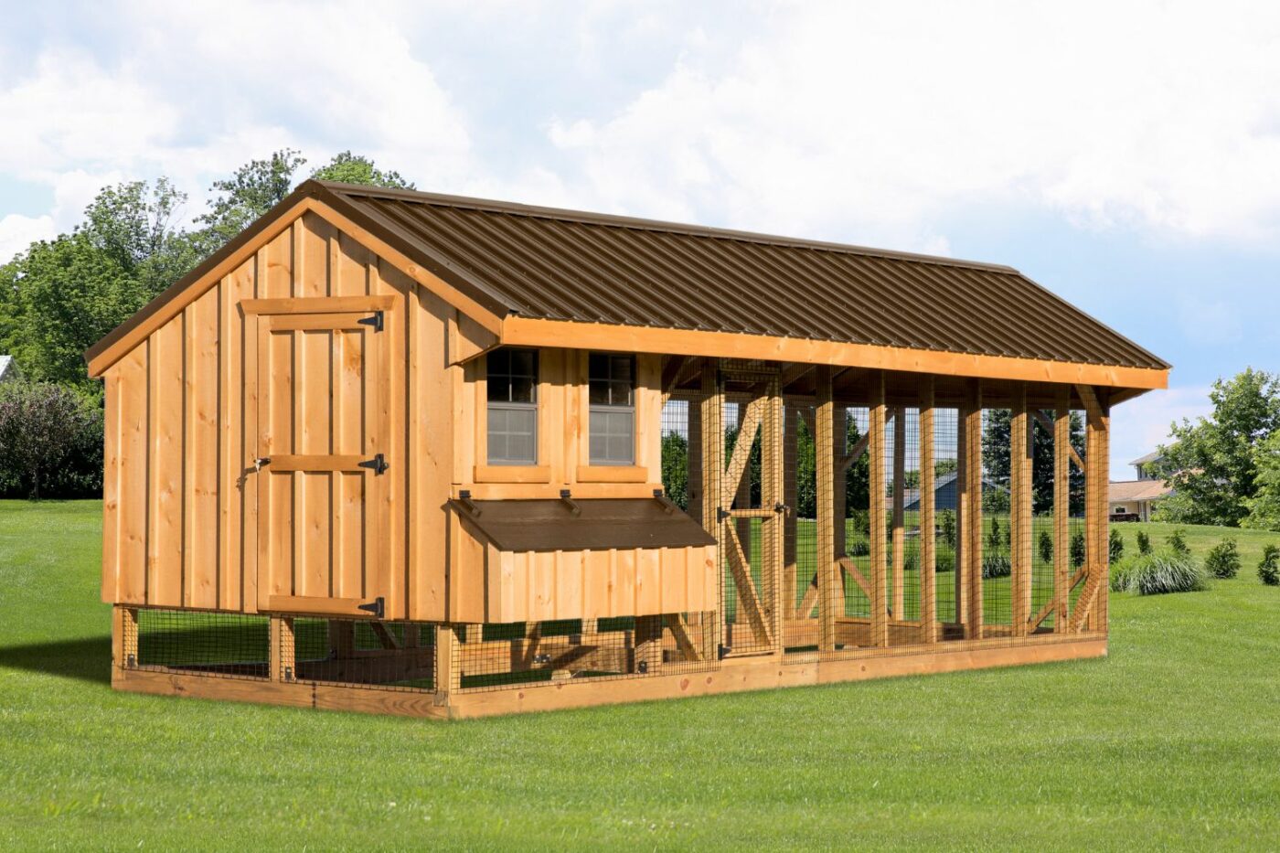 7x24 Chicken Coop