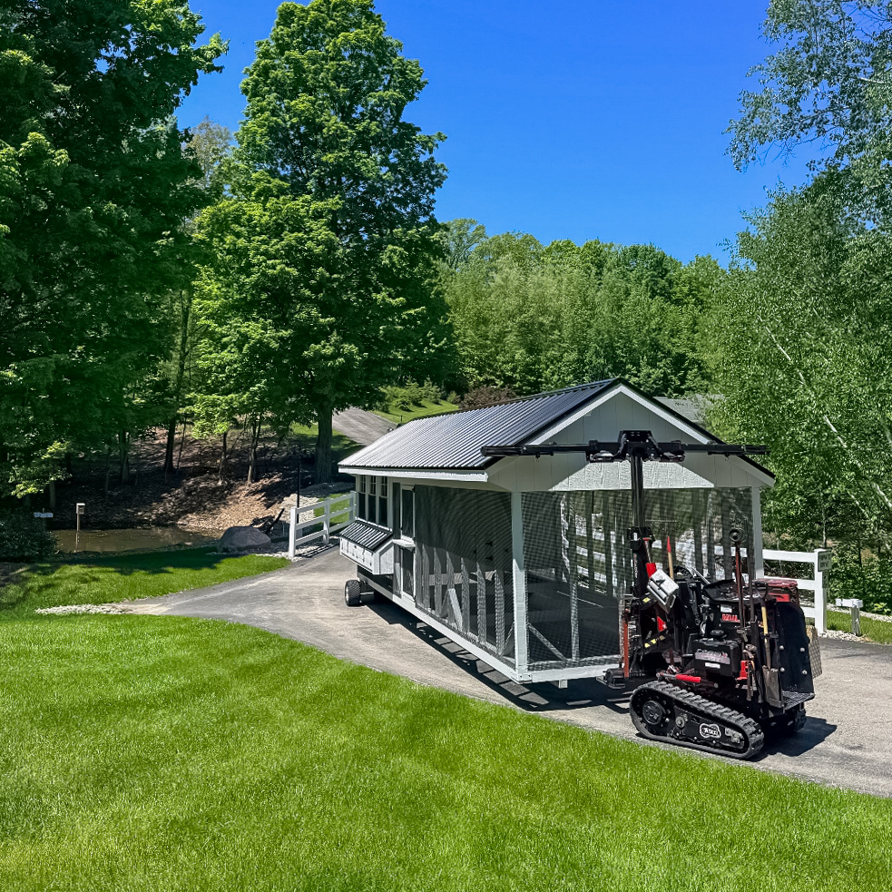 10x28 Quaker Combination Coop in Traverse City MI 1