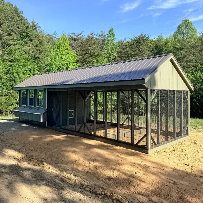 10x32 Quaker Combination Coop in Archdale NC 1686