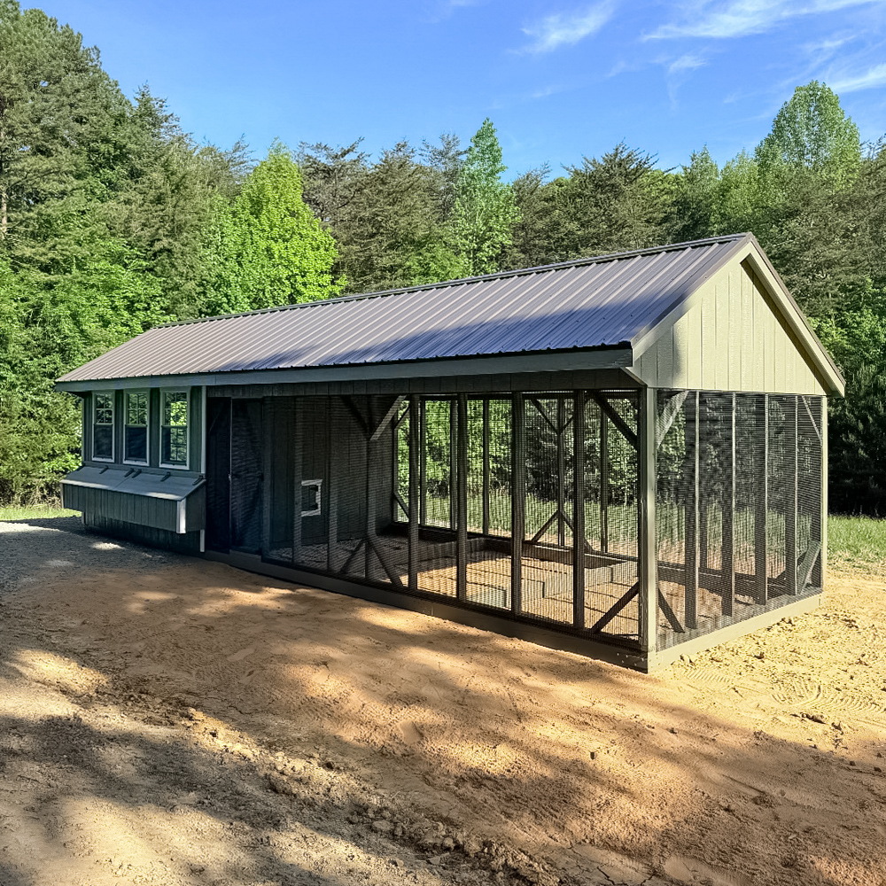 10x32 Quaker Combination Coop in Archdale NC 1686