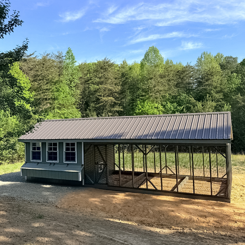 10x32 Quaker Combination Coop in Archdale NC 1687