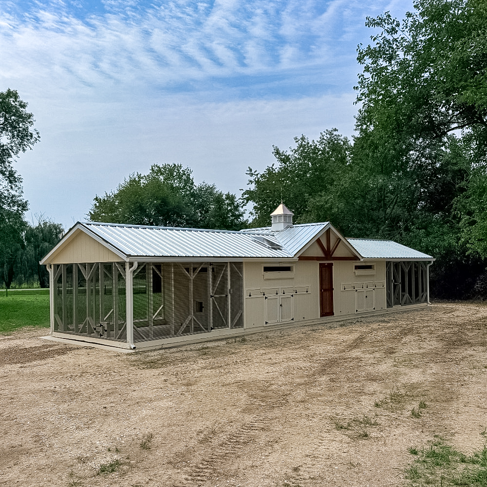 12x50 A Frame Double Chicken Coop in Salem NJ 2