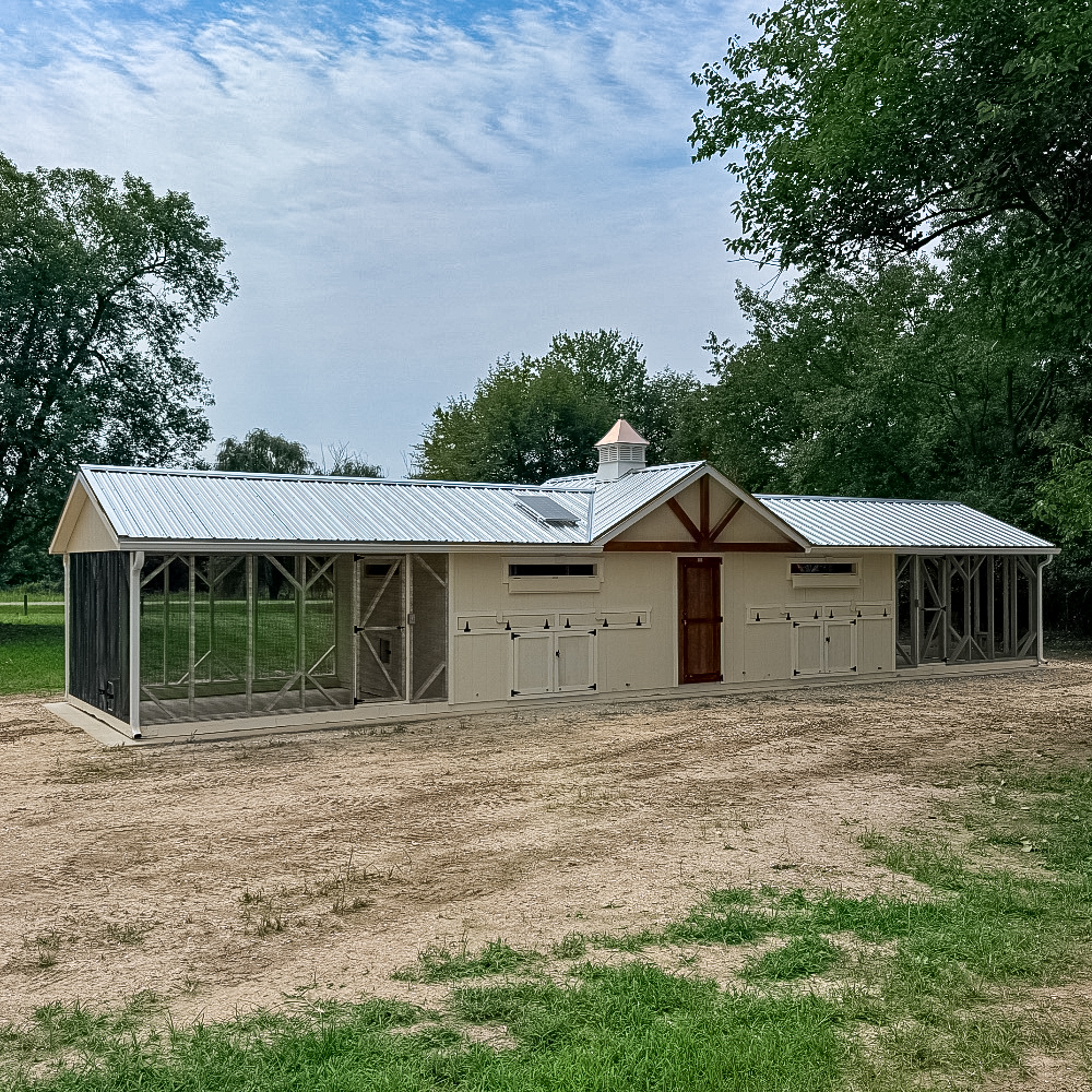 12x50 A Frame Double Chicken Coop in Salem NJ 3