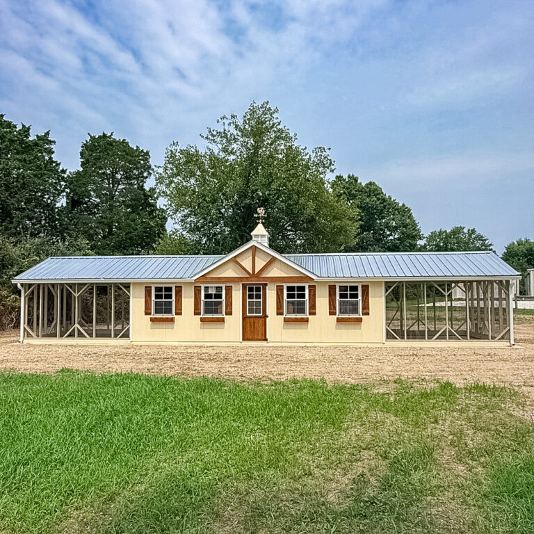 12x50 A Frame Double Chicken Coop in Salem NJ 5