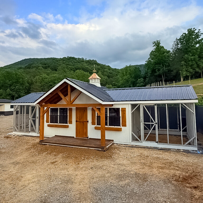 15x36 A Frame Reverse Double Combination Coop in Blacksburg VA 2