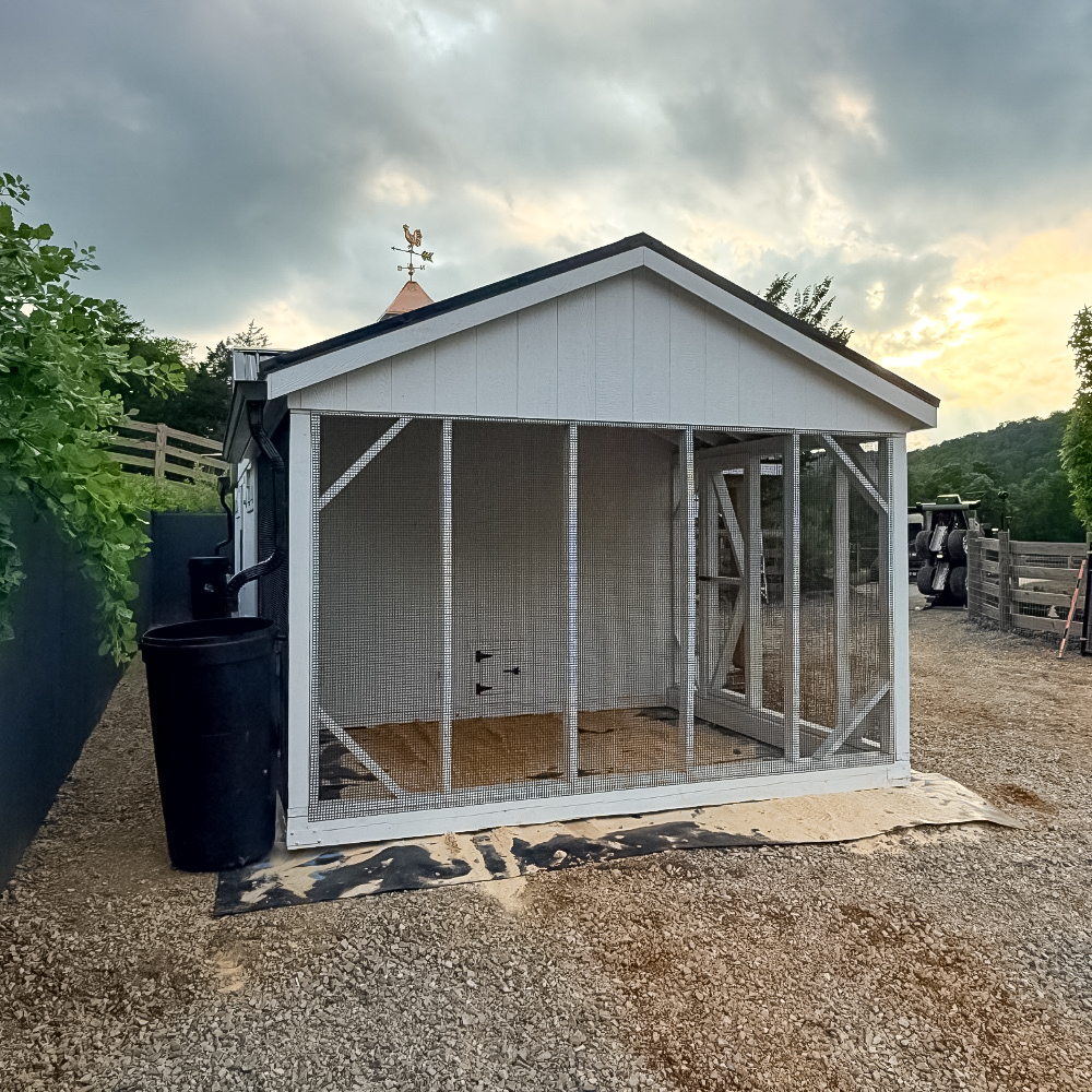 15x36 A Frame Reverse Double Combination Coop in Blacksburg VA 5