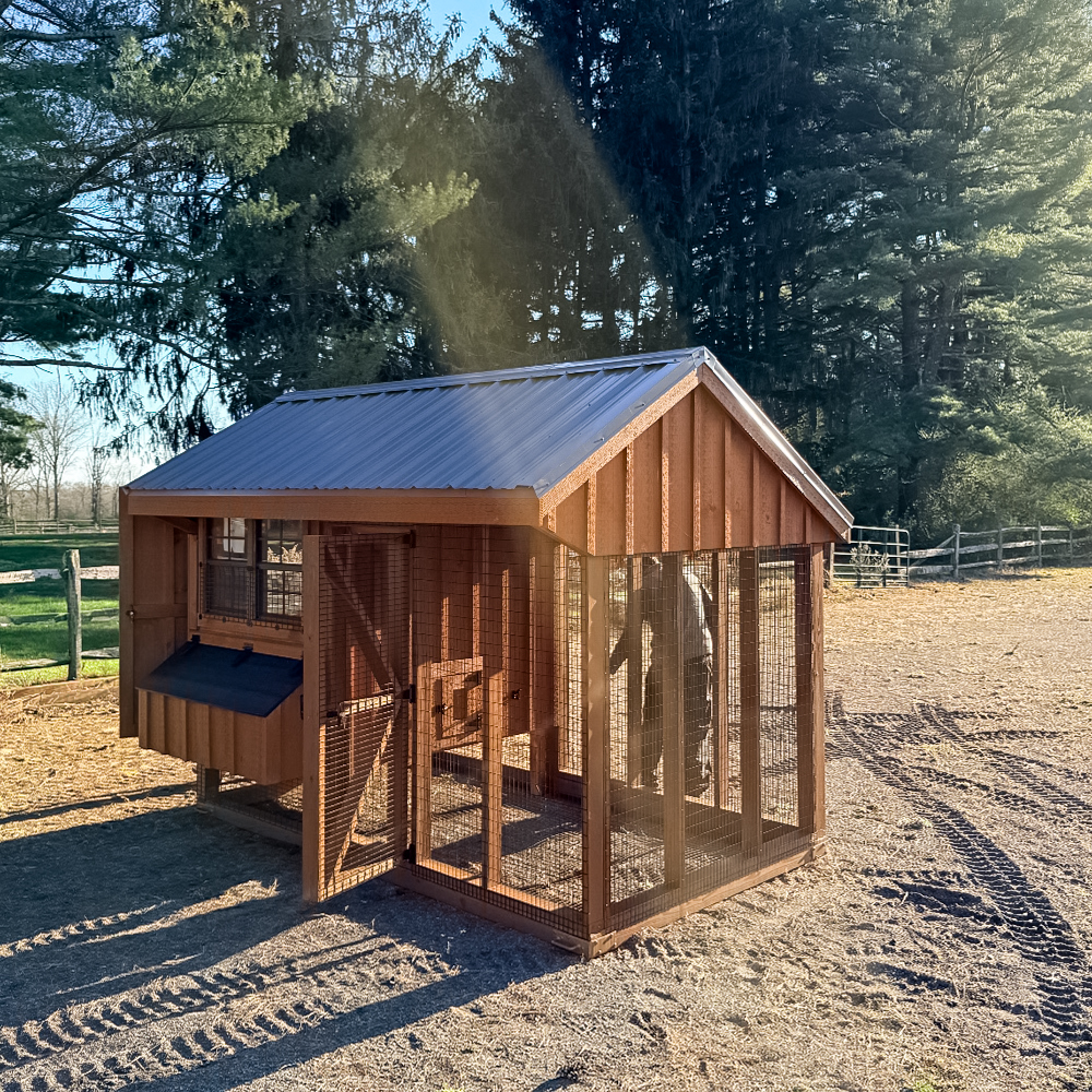 6x10 Combination Coop in Hopewell NJ 1