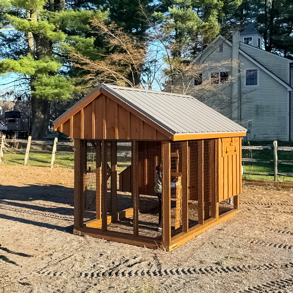 6x10 Combination Coop in Hopewell NJ 2