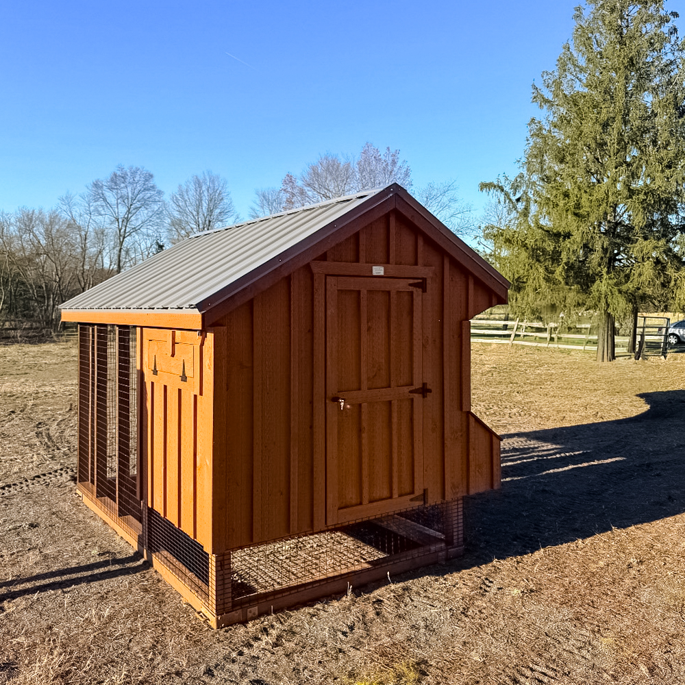 6x10 Combination Coop in Hopewell NJ 3