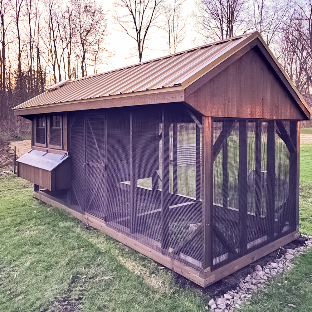 7x16 Quaker Combination Coop in Pepperell MA 1720