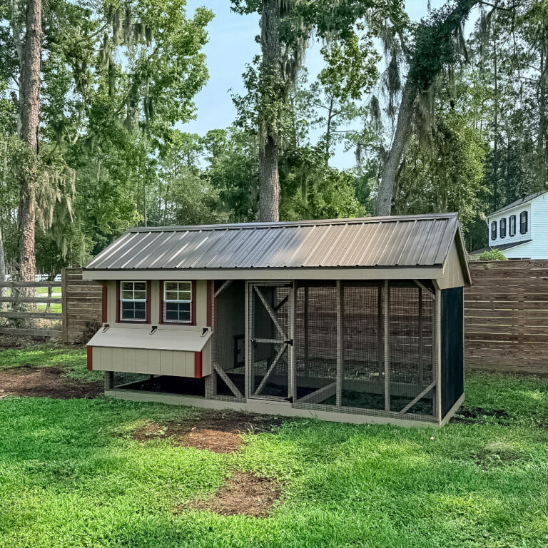 7x16 Quaker Combination Coop in St Johns FL 4
