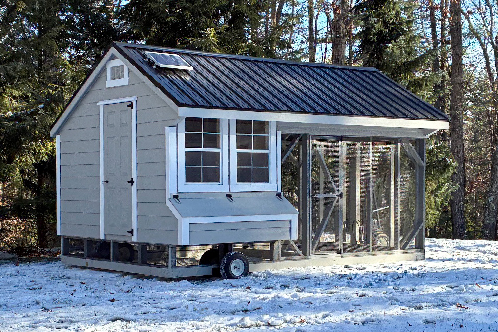 7x18 chicken coop with wheels in wilton ct