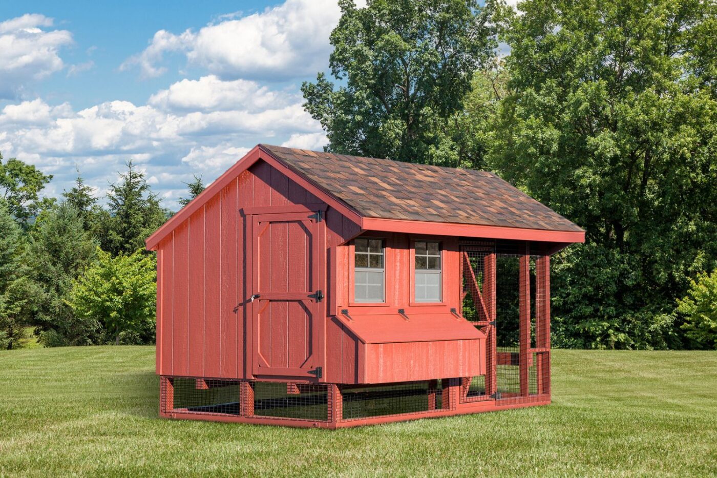 Chicken Coop for 16 Chickens Q712C with Duratemp- chicken coops in oneonta ny