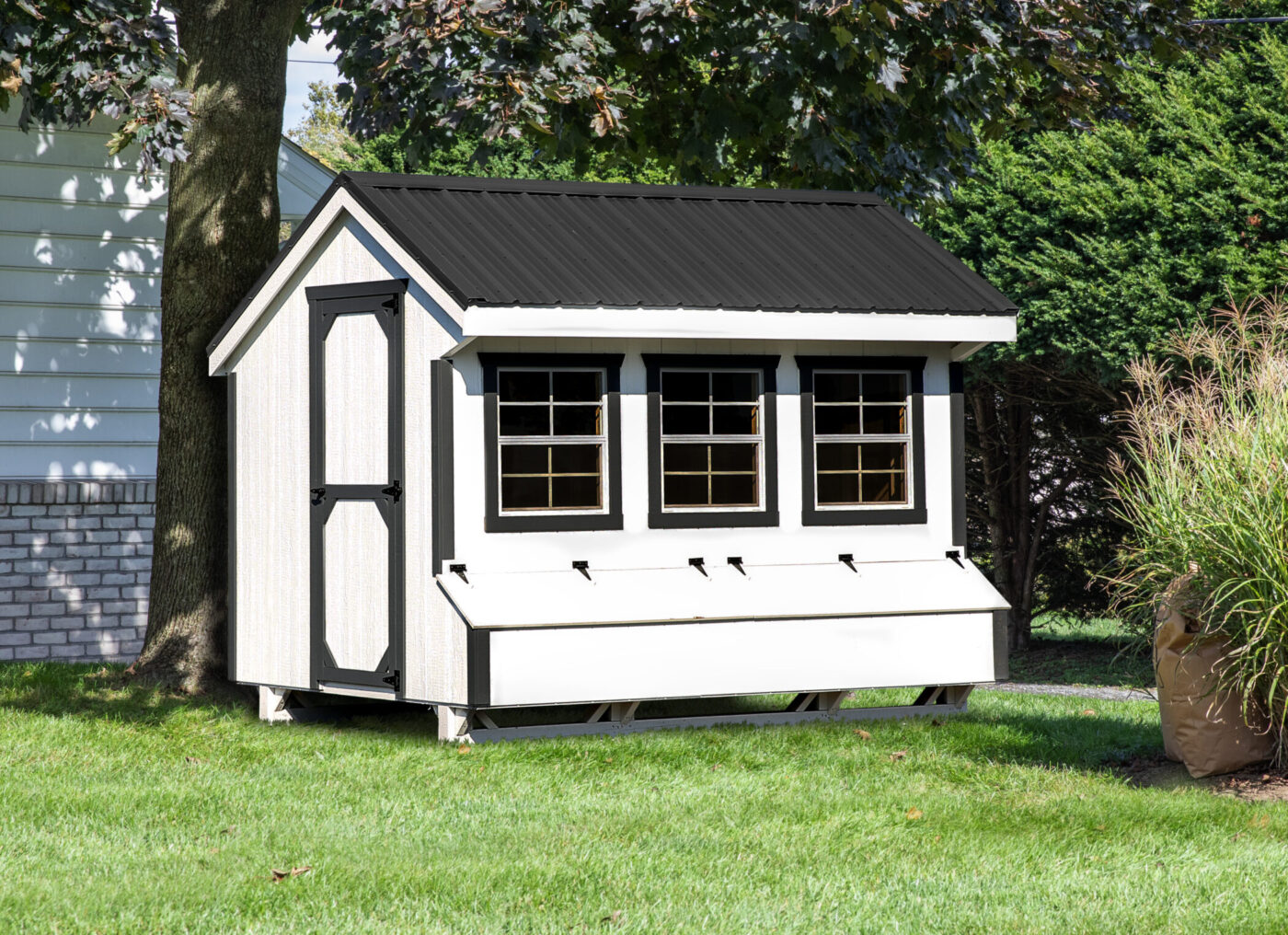 Q710 coops with 10 nesting boxes