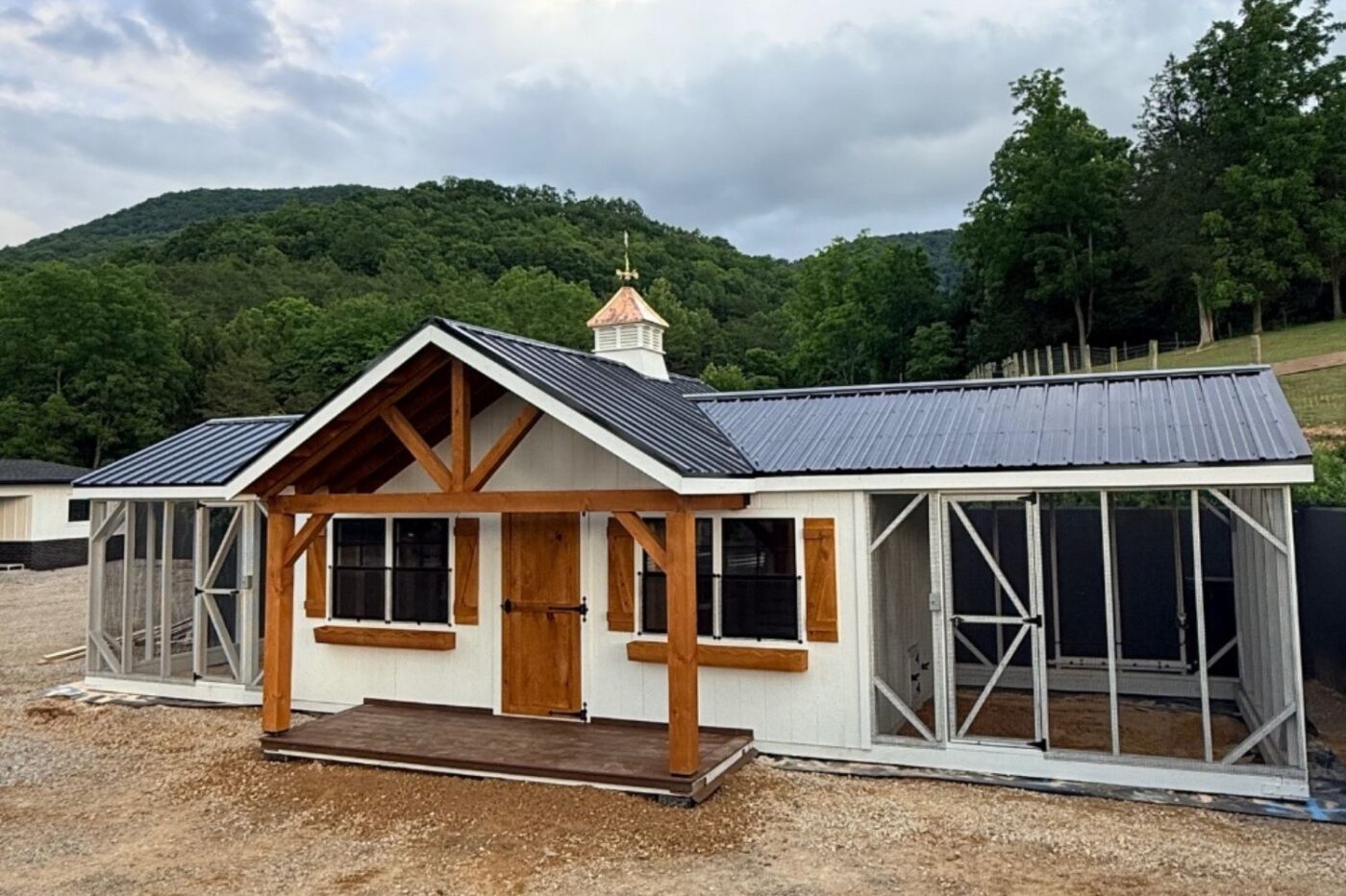 custom chicken coop