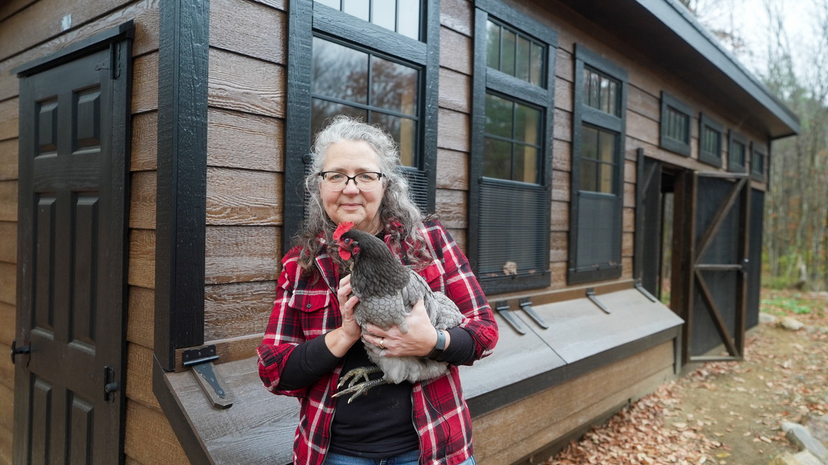 7x28 Combination Chicken Coop in New Hampshire 10