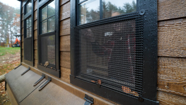 7x28 Combination Chicken Coop in New Hampshire 28