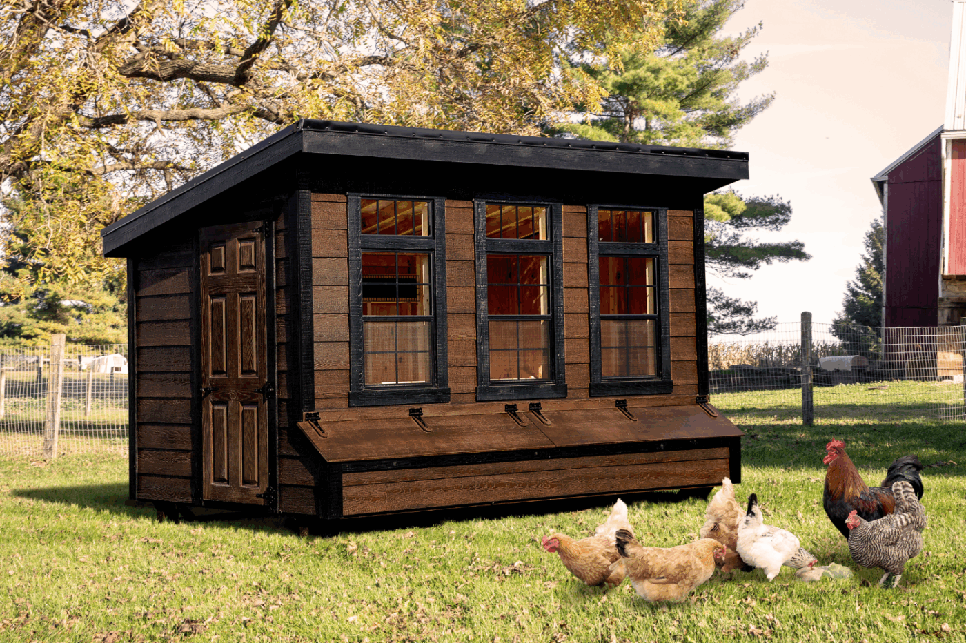 lean to chicken coops from hen house collection dealers