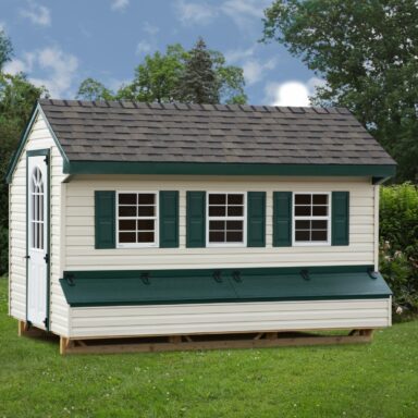 prefab chicken coop pictures vinyl front