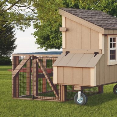 chicken coop tractor 3x5 Lean To Tractor 2