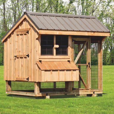 pictures of chicken coops and run 6x8 Combination