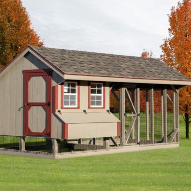 pictures of chicken coops and run Q716C