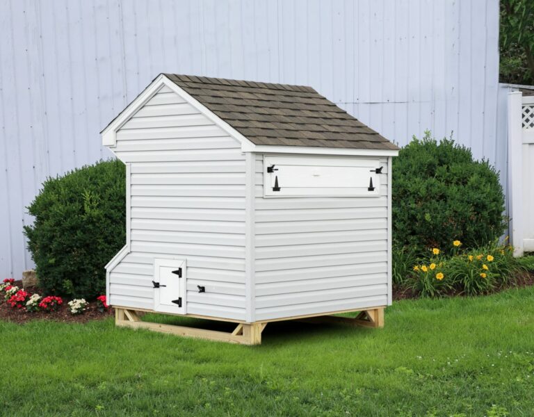 prefab chicken coops Q56 vinyl back