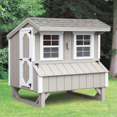 quaker style backyard chicken coop