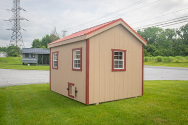 a frame chicken coops