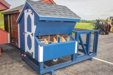 chicken coop with wheels
