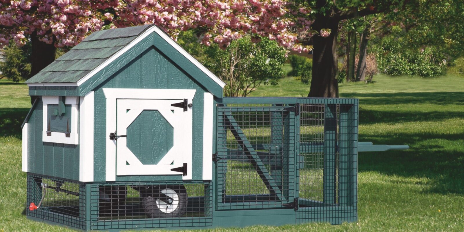 chicken coop tractor 3x3 tractor painted