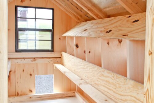 a frame chicken coop BB A46 7