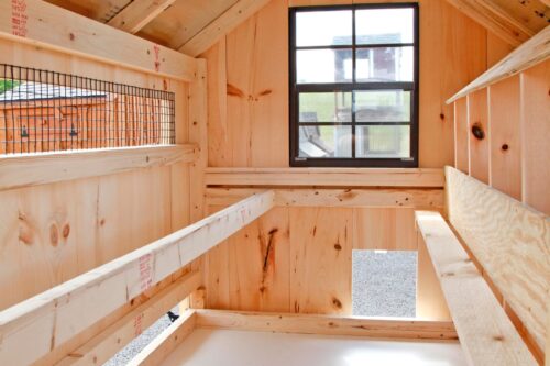 a frame chicken coop BB A46 8