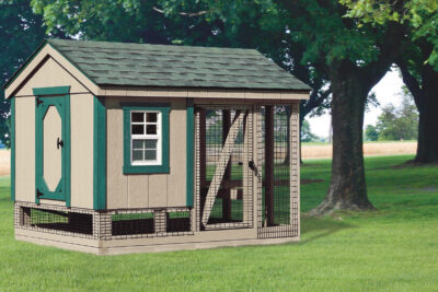 chicken coop and run no wheels