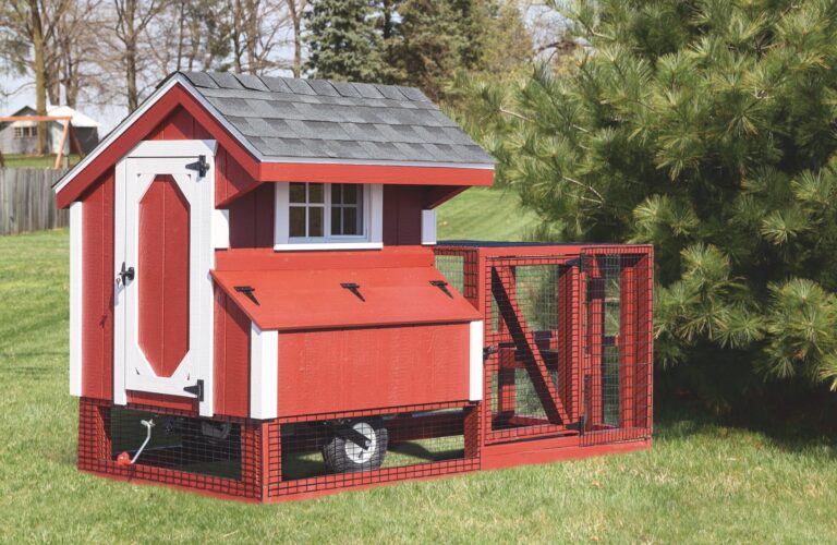 portable chicken coops on wheels 4x4 tractor painted
