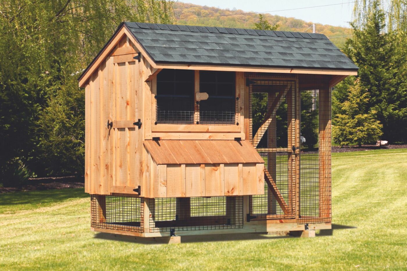48 QC Chicken Coop Size
