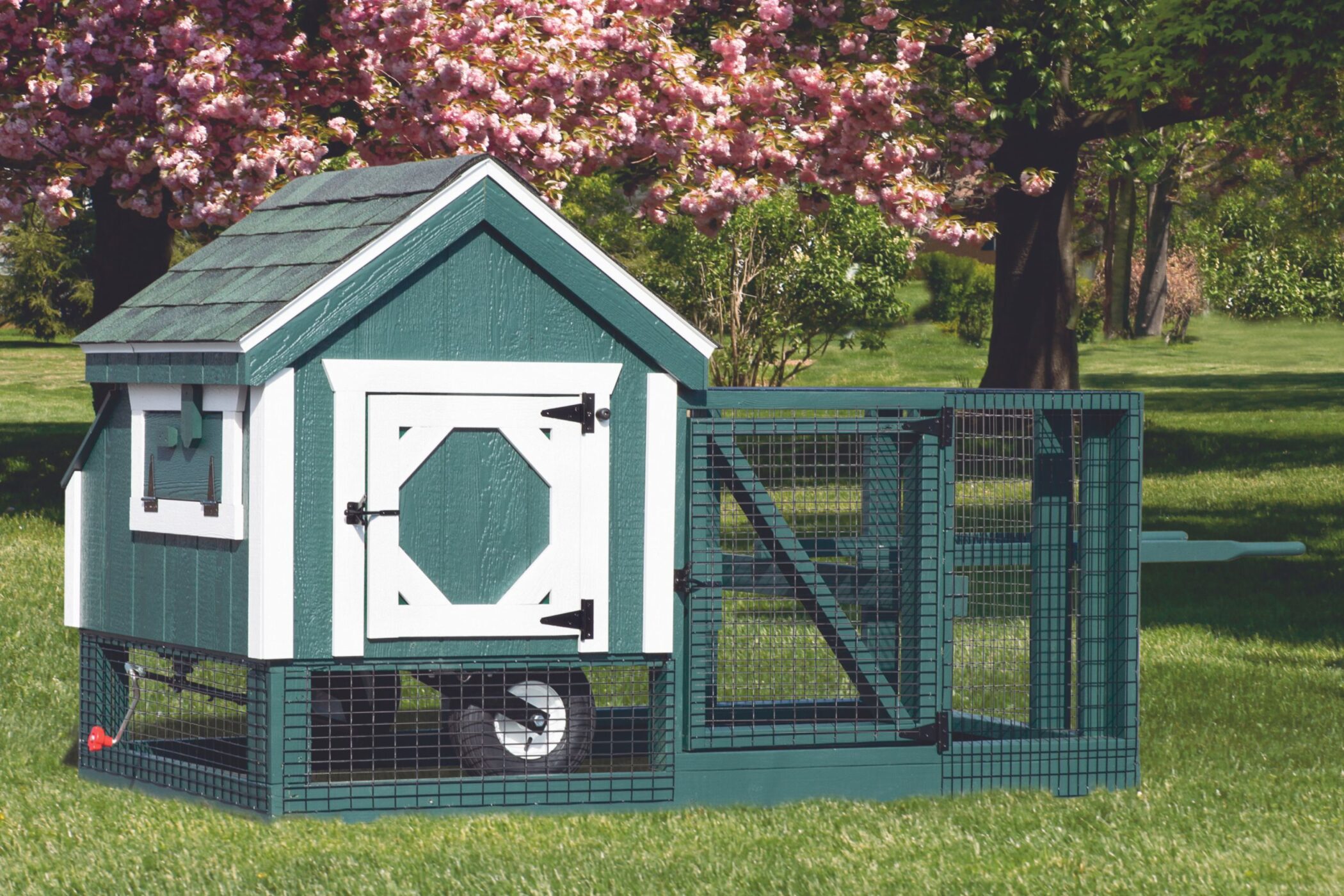 chicken coop tractor
