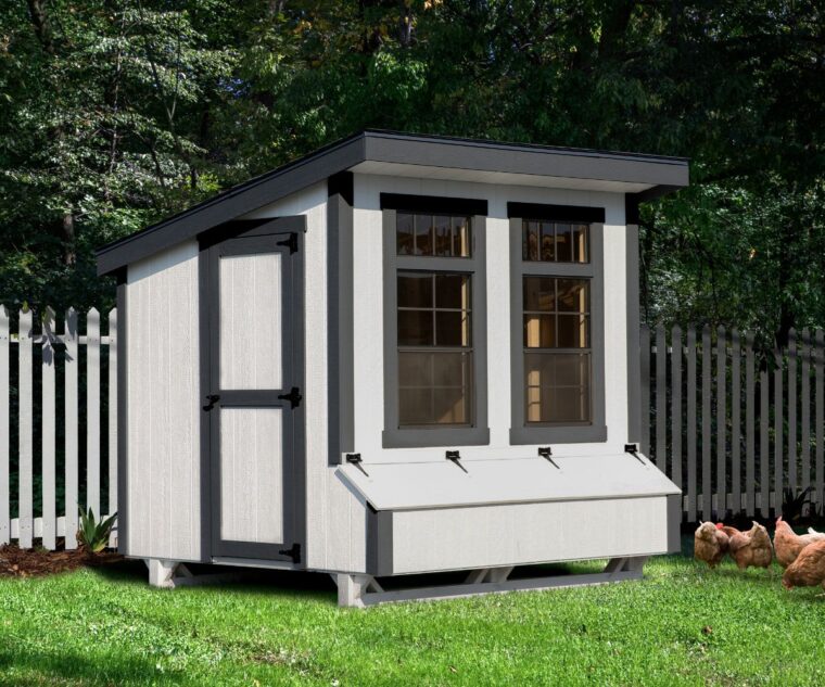 l78 lean to coop Modern style