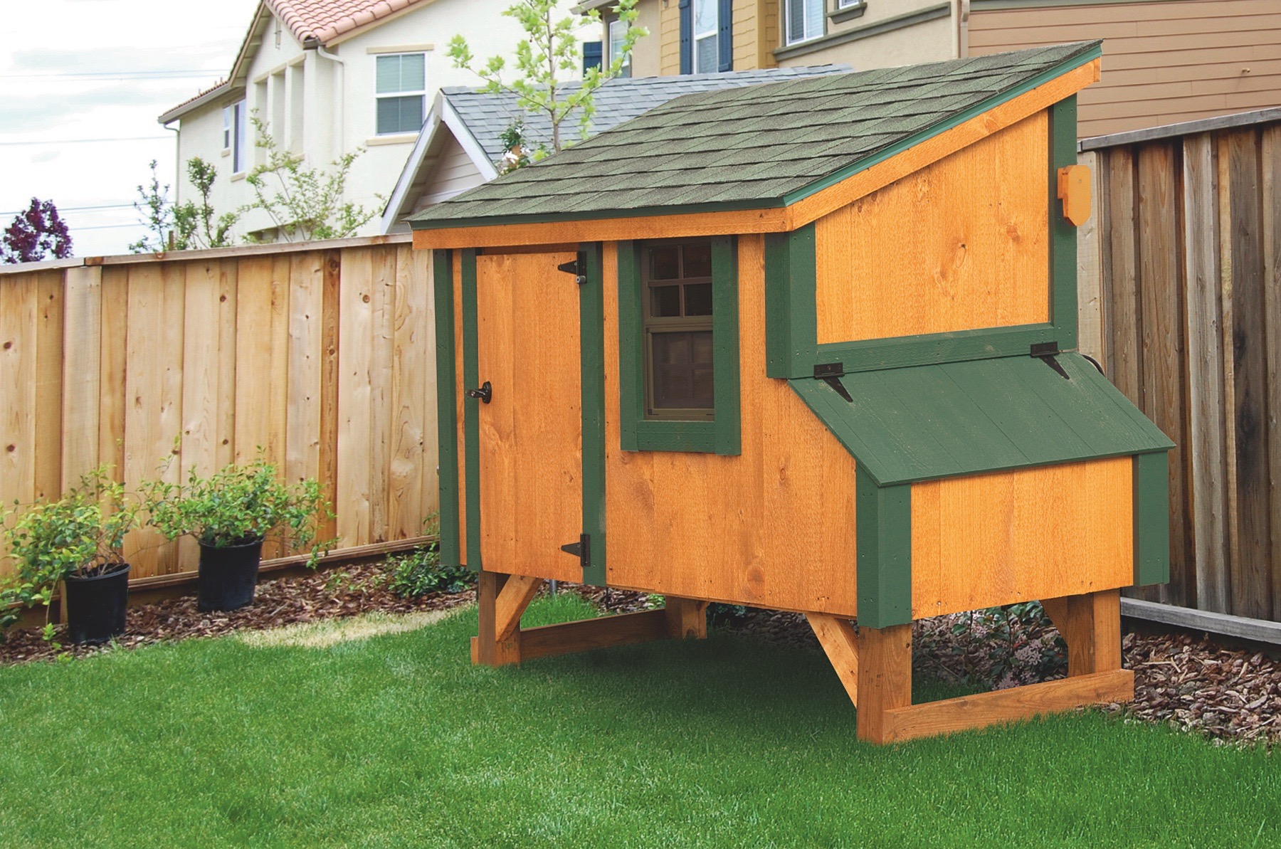 small chicken coops 3x5 Lean To