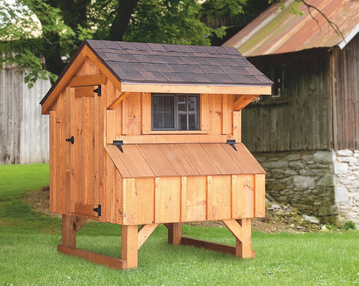 prefab chicken coops 3x4 quaker