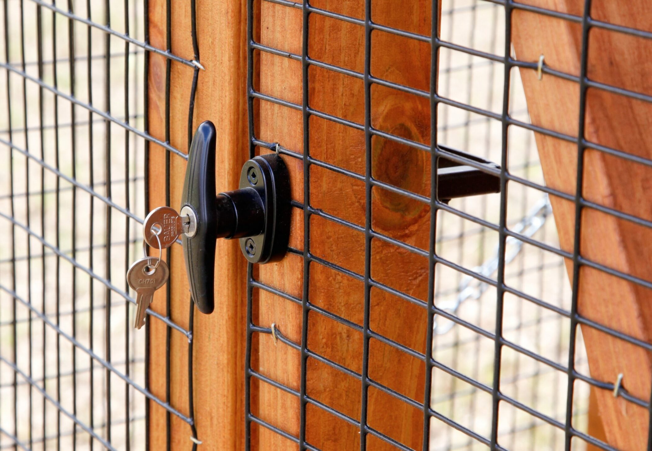 keyed entry door