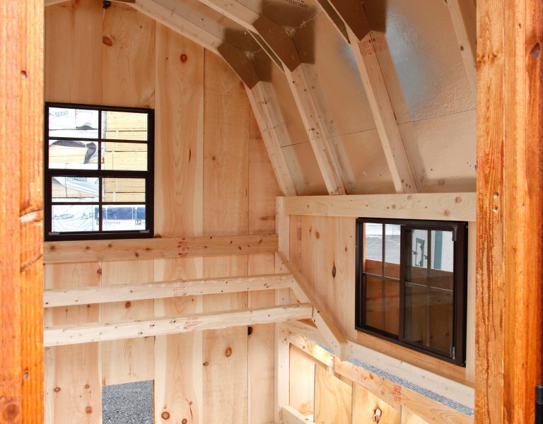 A hand-made coop for raising chickens