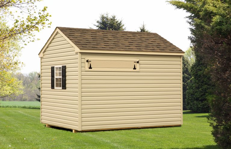 vinyl chicken coop back